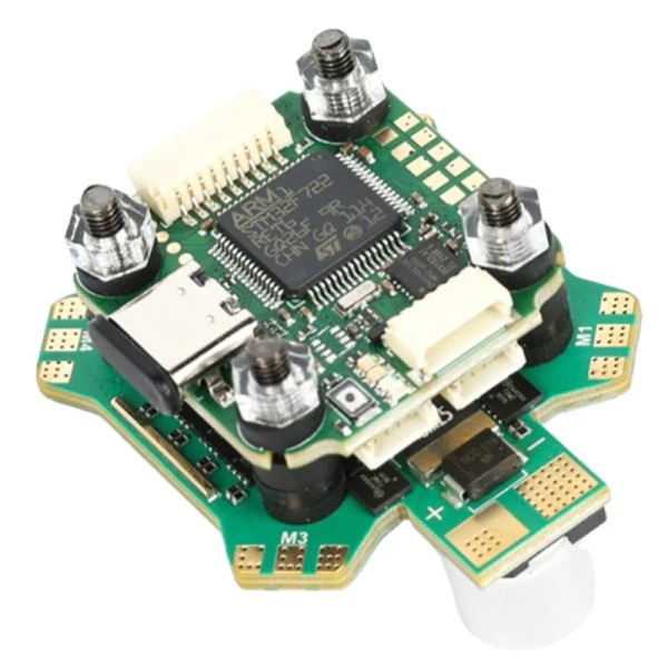 Ingrosso Flight Mini F7 Flight Controller Stack OSD A7456e con E55A 4-IN-1 ESC DShot150/300/600 2-6S per Drone da corsa